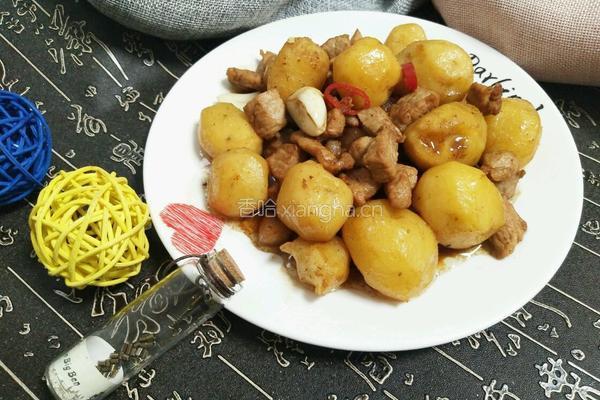 小土豆烧肉的做法图解8