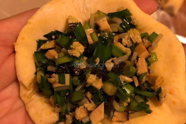 韭菜馅饼的做法图解6
