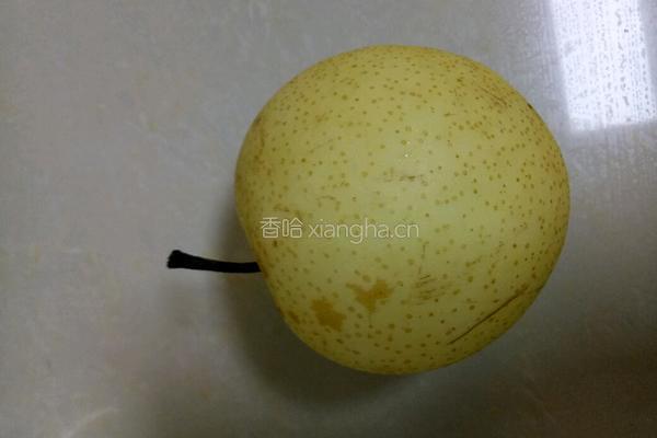 芒果梨汁的做法图解1
