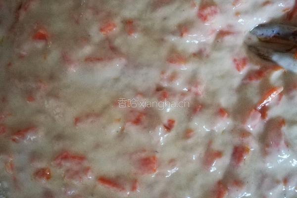红萝卜饼的做法图解2