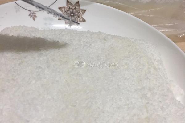牛奶椰汁蓉冻糕的做法图解10