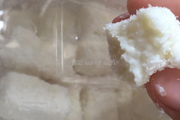 牛奶椰汁蓉冻糕的做法图解12