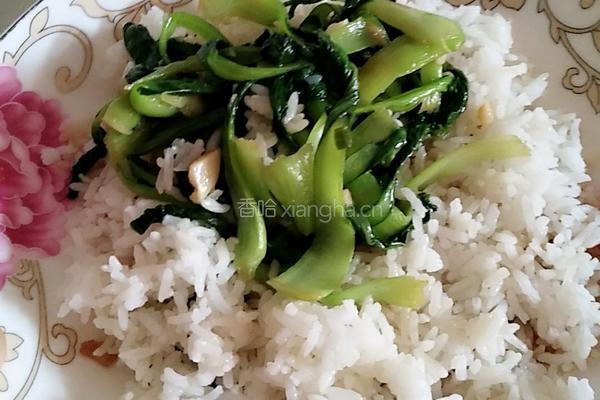 爆炒小白菜的做法图解9