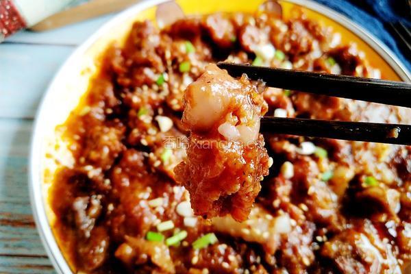 粉蒸牛肉的做法图解9
