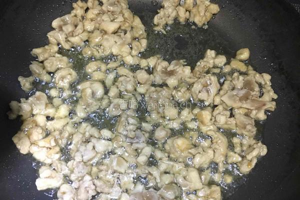 鸡米芽菜的做法图解3