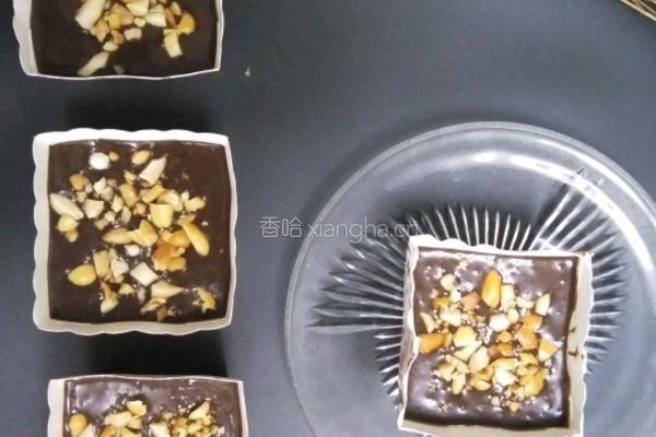 巧克力花生马芬蛋糕的做法图解8