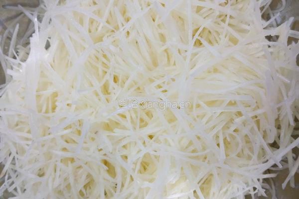 辣椒炒土豆丝的做法图解3