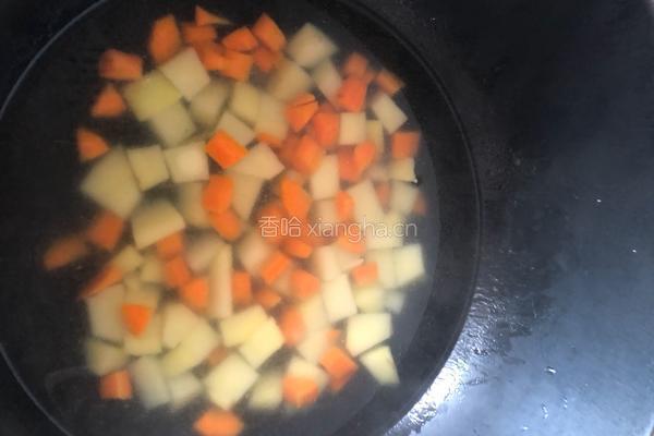咖喱蛋包饭的做法图解3