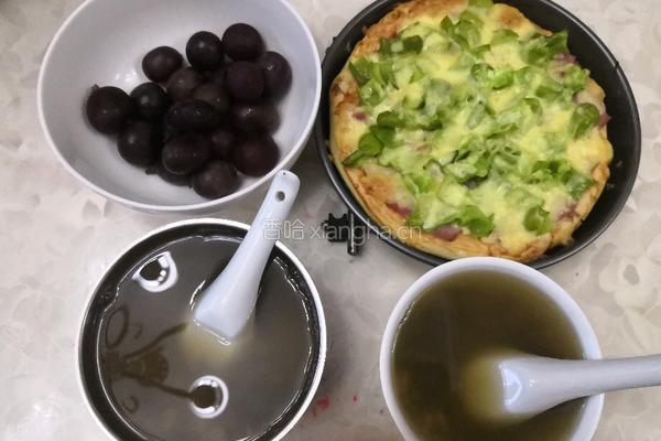 培根披萨(自买皮)的做法图解9