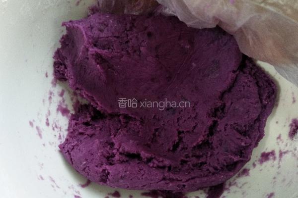 紫薯饼的做法图解8