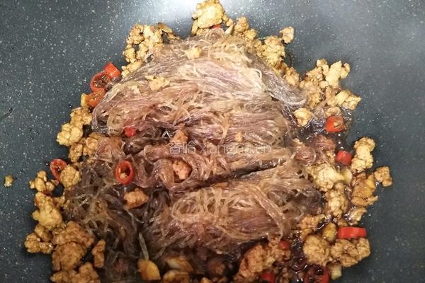 蚂蚁上树的做法图解9