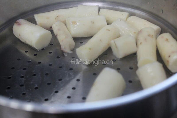 宝宝辅食—山药香肠的做法图解3
