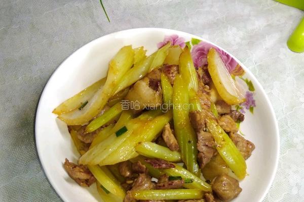 猪肉炒芹菜的做法图解15
