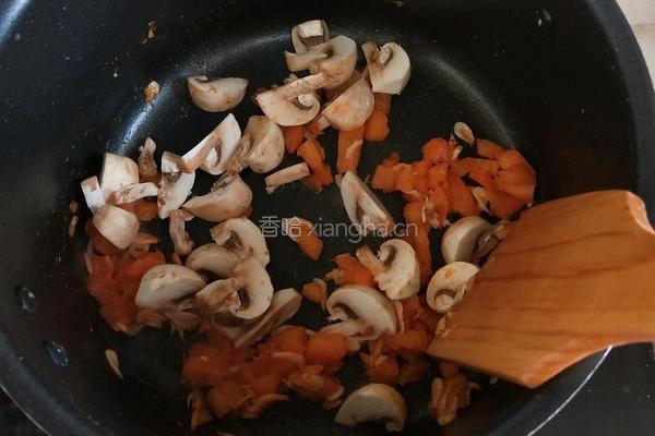 番茄口蘑珍珠面的做法图解11