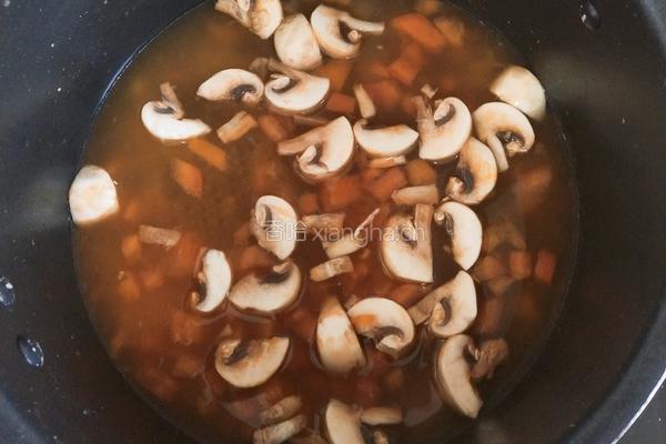 番茄口蘑珍珠面的做法图解12