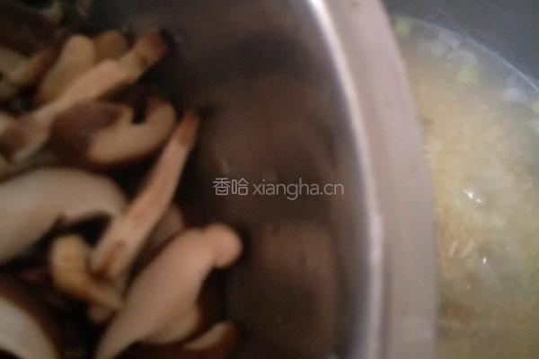 蘑菇瘦肉小米粥的做法图解15