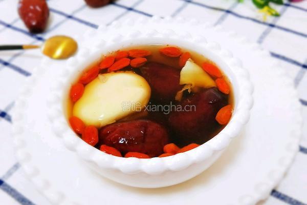 懒人版红枣黑糖姜鸡蛋汤