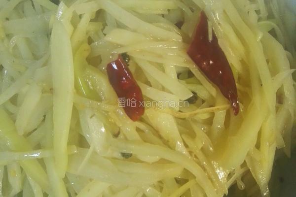 香辣土豆丝的做法图解5
