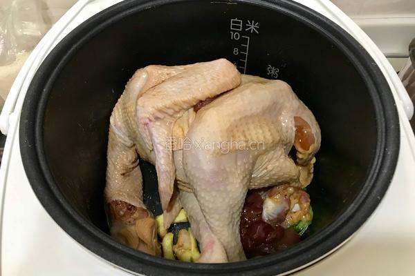 电饭煲焗鸡的做法图解6