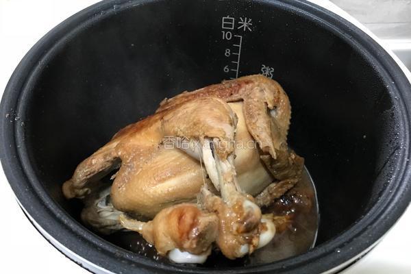 电饭煲焗鸡的做法图解7