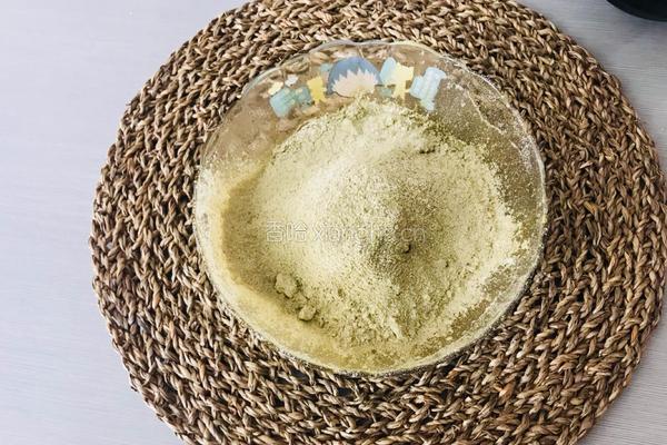 燕麦抹茶饼干的做法图解4