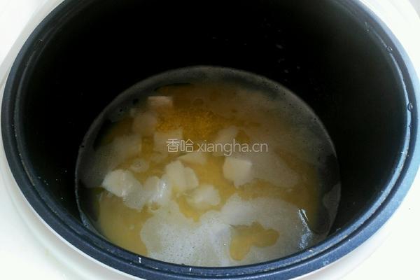 小米山药粥的做法图解5