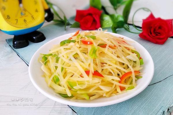 双椒土豆丝的做法图解14