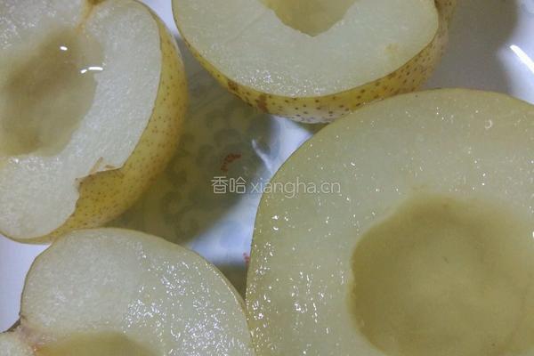 冰糖雪梨的做法图解4
