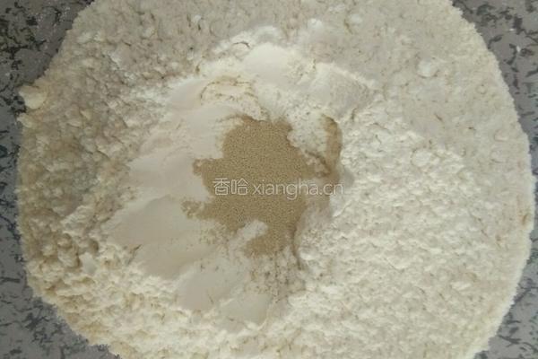 红白糖馒头的做法图解2