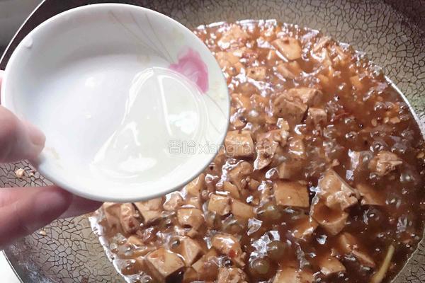 麻婆豆腐的做法图解8