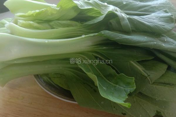 炒青菜的做法图解1
