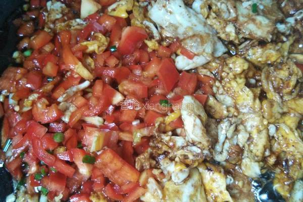 鸡蛋配鸡排炒饭的做法图解7