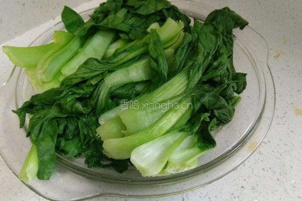 剁椒菜心的做法图解1