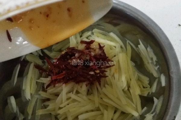 凉拌土豆丝的做法图解8