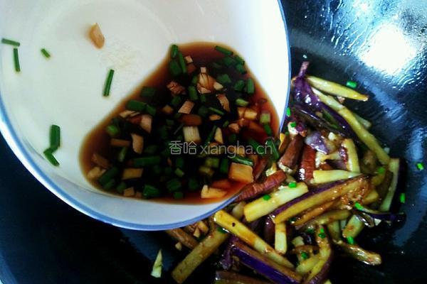 鱼香茄子的做法图解7