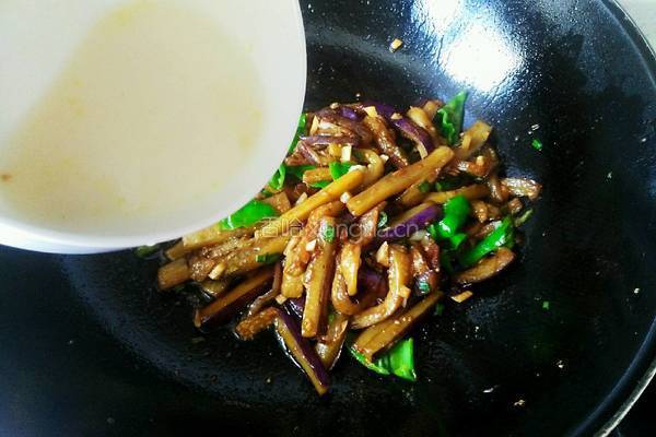 鱼香茄子的做法图解9