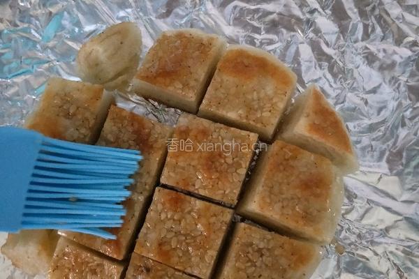 炼乳酥脆烤烧饼的做法图解3