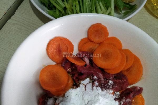 小炒牛肉的做法图解1