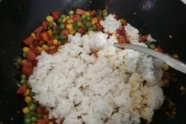 蛋包饭的做法图解5