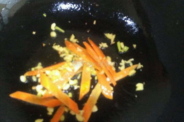 韭菜炒豆皮的做法图解4