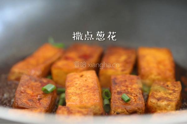 一口爆汁的香煎豆腐的做法图解5