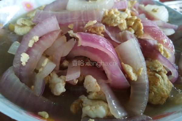 洋葱炒蛋的做法图解6
