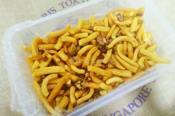 核桃沙琪玛的做法图解9
