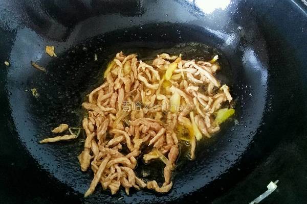 土豆炒肉丝的做法图解5