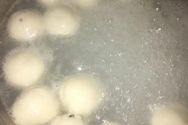 黑芝麻花生元宵的做法图解17