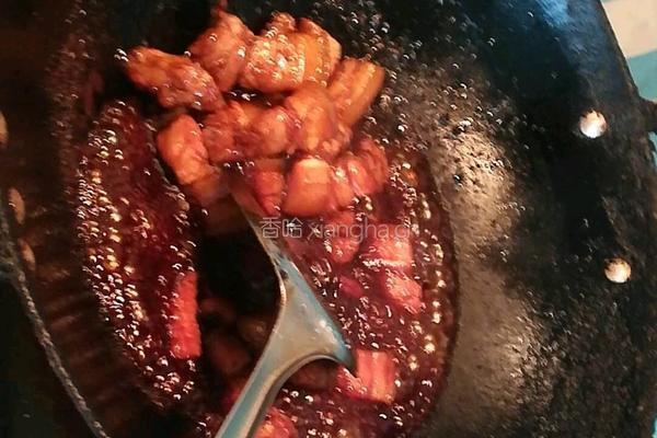 乌肠鱼烧肉的做法图解3