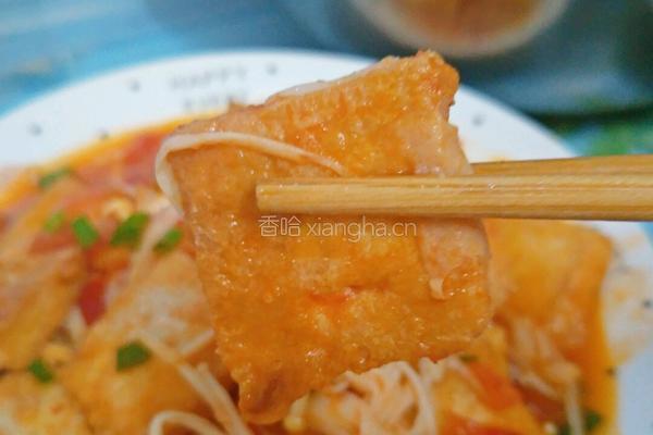金针菇炒豆腐的做法图解8