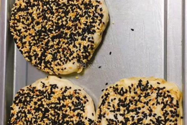麻酱烧饼的做法图解4