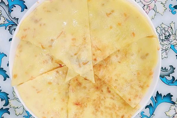 胡萝卜鸡蛋饼