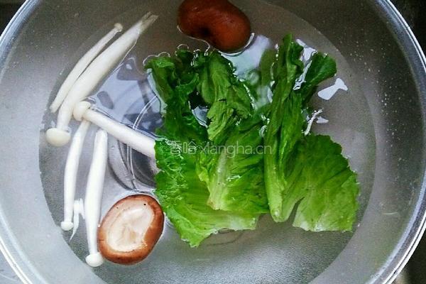 鸡蛋汤面的做法图解2